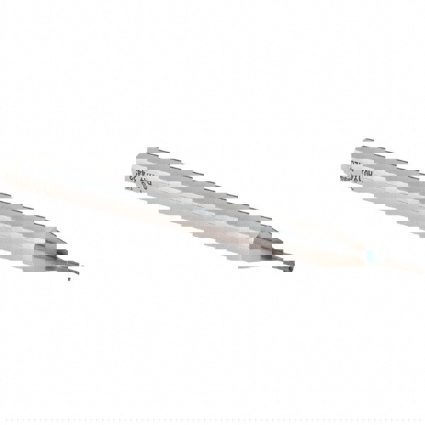 Corner Radius End Mill: 1.00 mm Dia, 0.80 mm LOC, 0.10 mm Radius, 2 Flute, Solid Carbide