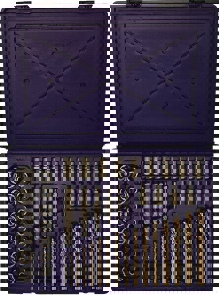 Screw Extractor & Drill: 48 Pc