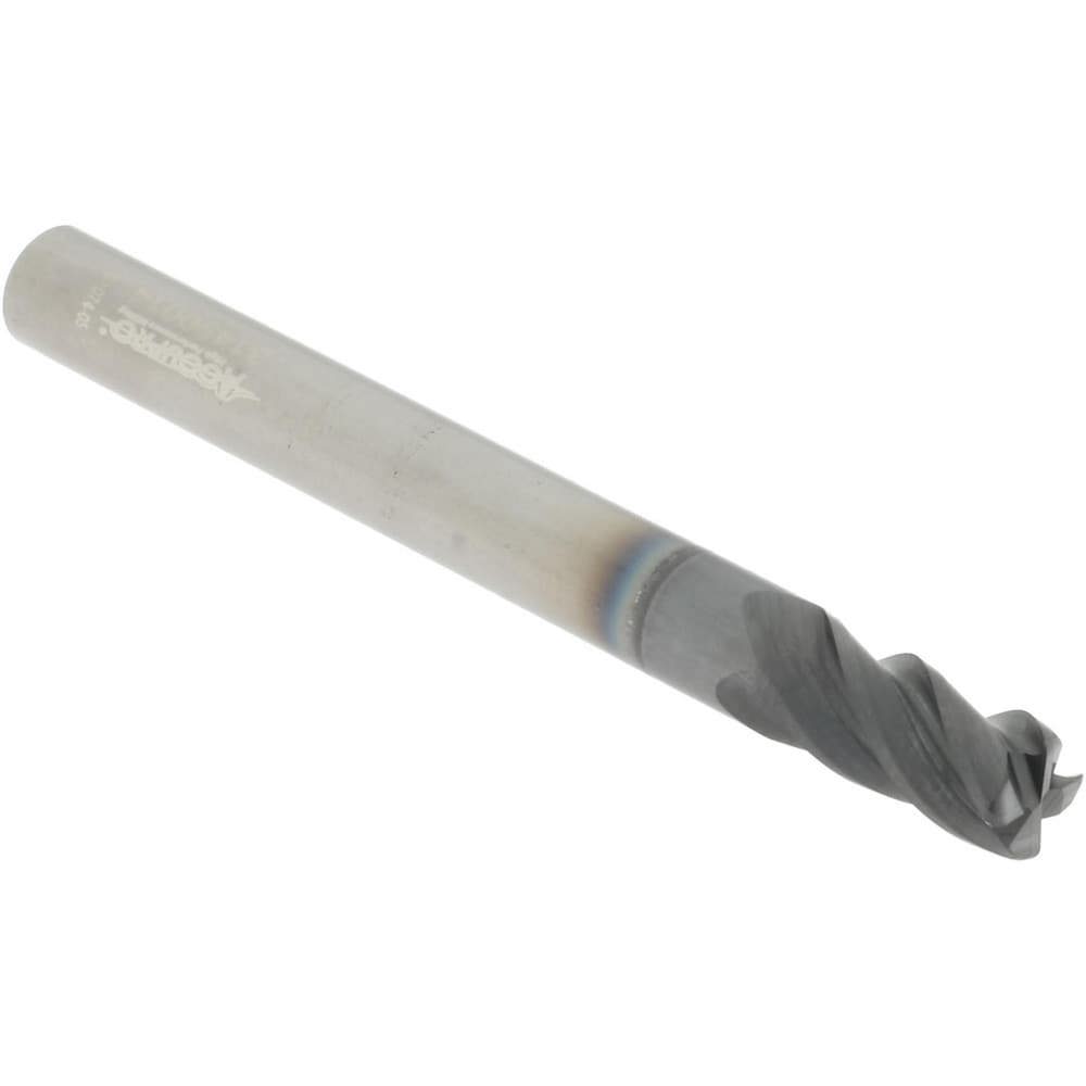 Corner Radius End Mill: 1/4