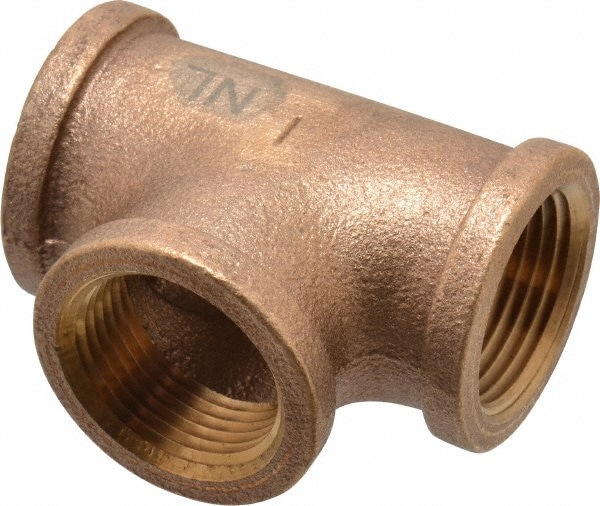 Brass Pipe Tee: 1