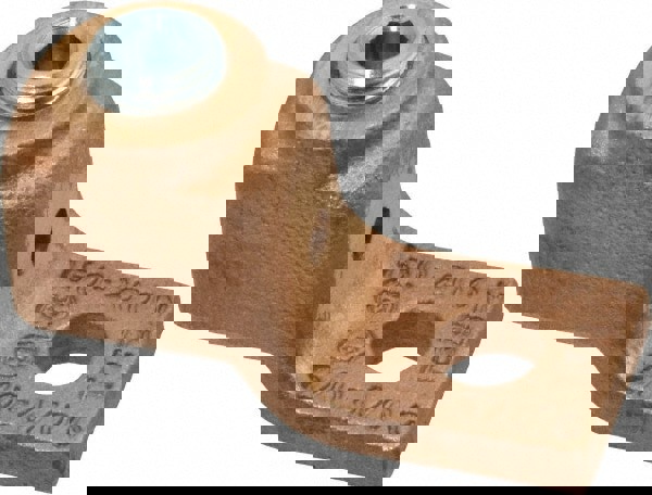 Square Ring Terminal: Non-Insulated, 2/0 to 4/0 AWG, Compression Connection