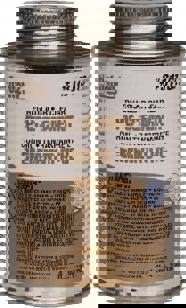 4 OZ PVC REG CLR CMNT