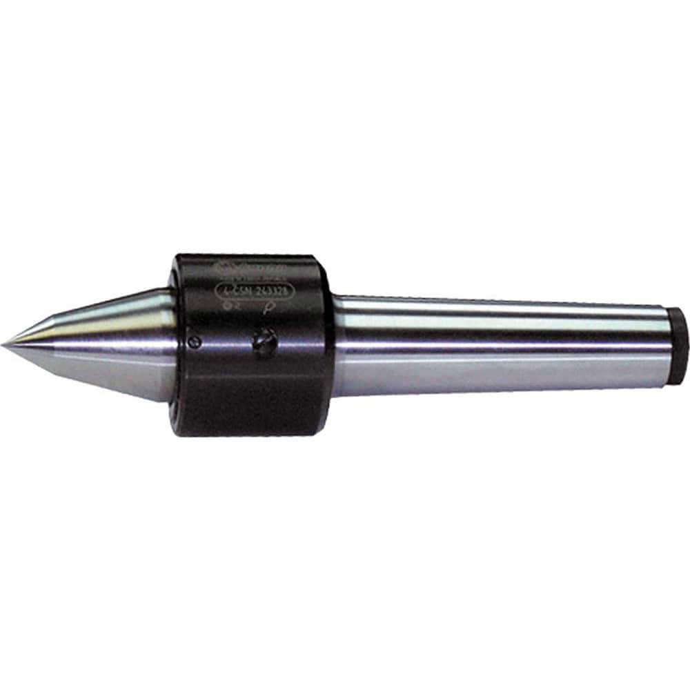 Live Centers; Shank Type: Taper ; Bearing Type: Roller ; Material: Steel ; Taper Size: MT2 ; Maximum Workpiece Weight (Lb.): 0.79 ; Point Style: Extended