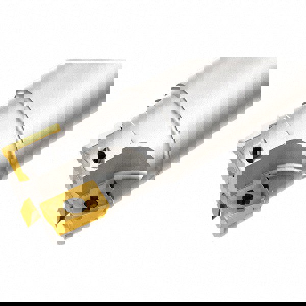 Indexable Square-Shoulder End Mill: HM90 E90A-D1.0-3W.75-C, 1