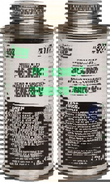 4 OZ PVC MED CLR CMNT