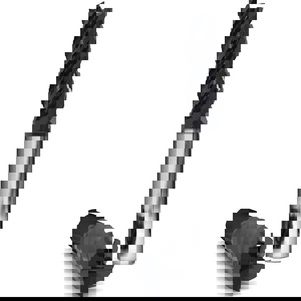 Square End Mill: 3/8'' Dia, 1/2'' LOC, 3/8'' Shank Dia, 2'' OAL, 4 Flutes, Solid Carbide