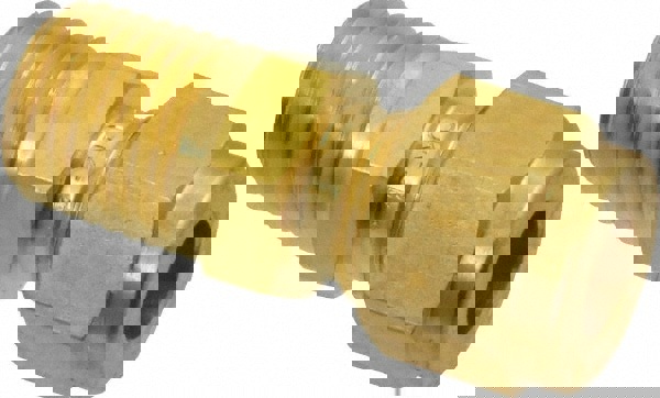 Compression Tube Connector: 1/4