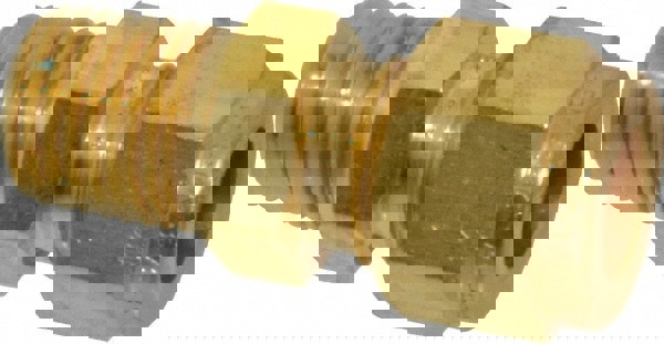 Compression Tube Connector: 1/4