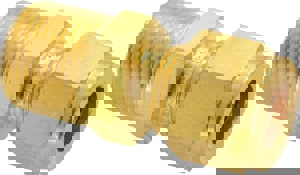 Compression Tube Connector: 3/8