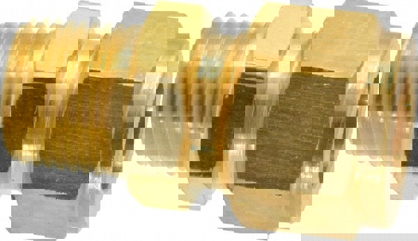 Compression Tube Connector: 3/8