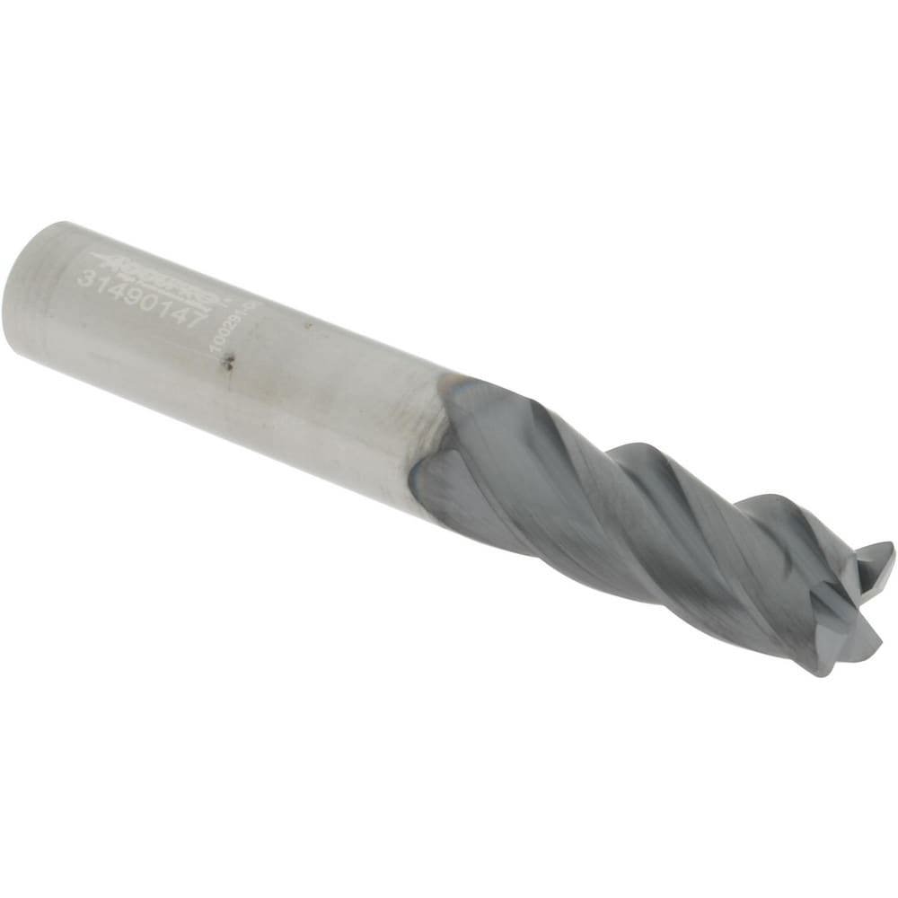 Corner Radius End Mill: 3/8