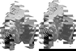 Compression Tube Female Elbow: 3/8