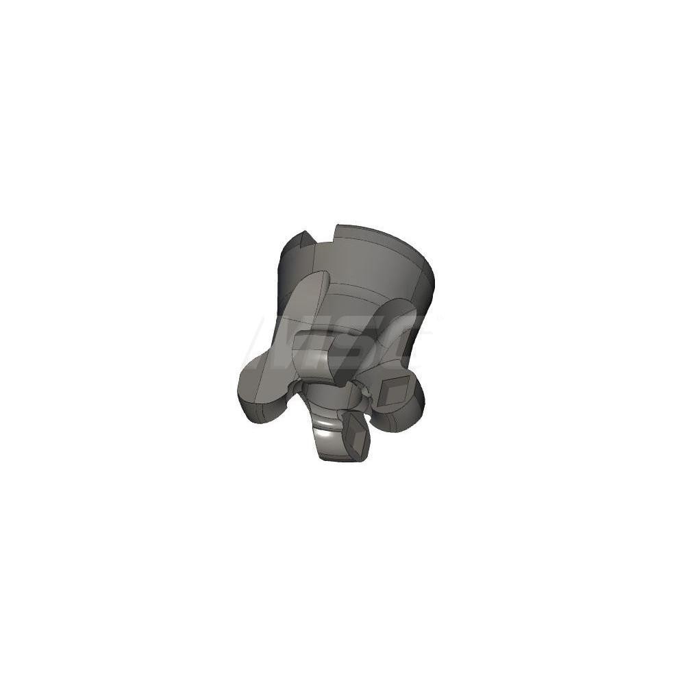 Indexable Copy Face Mill: 52 mm Max Cut Dia, 22 mm Arbor Hole