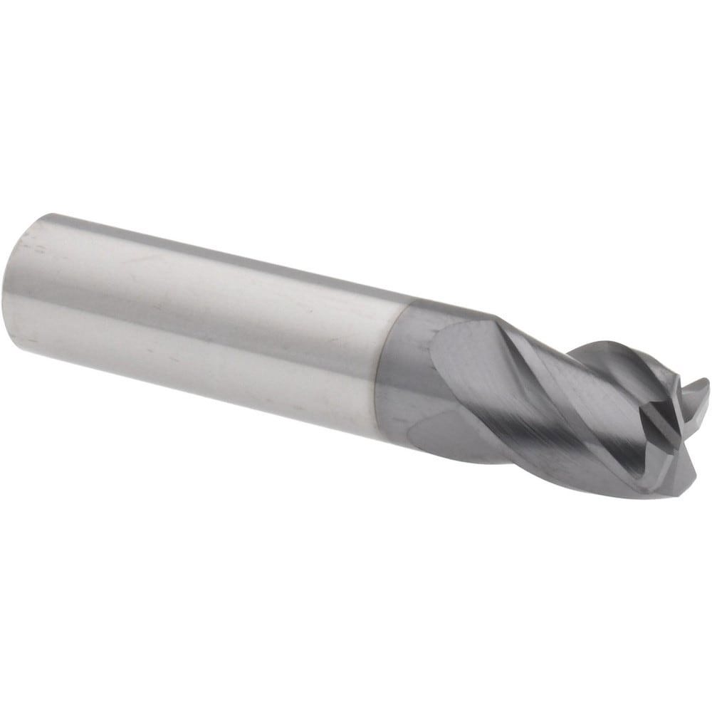 Corner Radius End Mill: 1/2