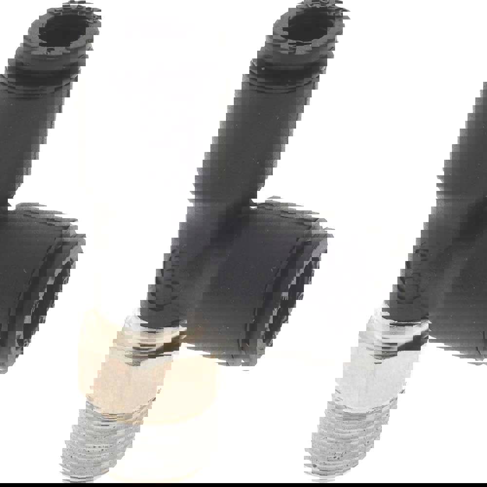 Push-To-Connect Tube Fitting: Male Run Tee, 1/8