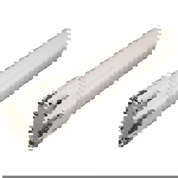 Indexable Square-Shoulder End Mill: HPE90AND122C1207C, Cylindrical Shank