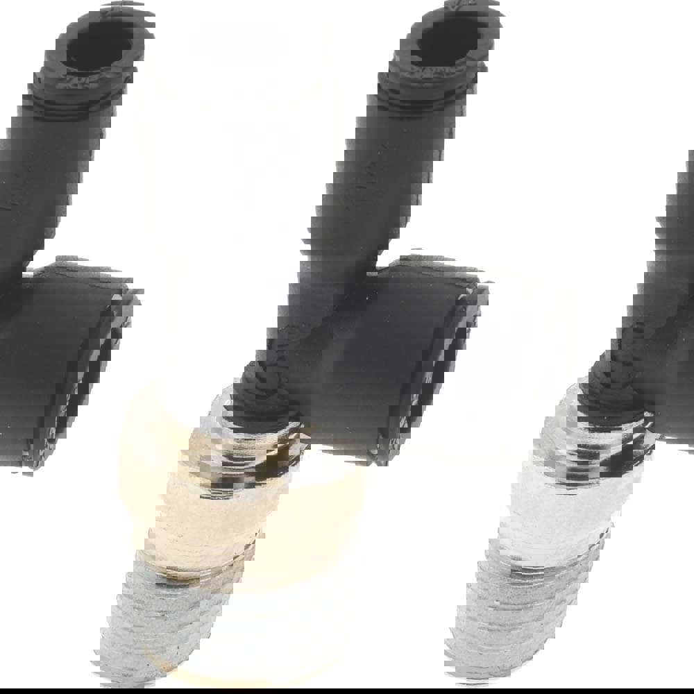 Push-To-Connect Tube Fitting: Male Run Tee, 1/4