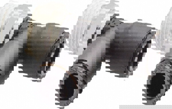 Push-To-Connect Tube Fitting: Male Run Tee, 3/8