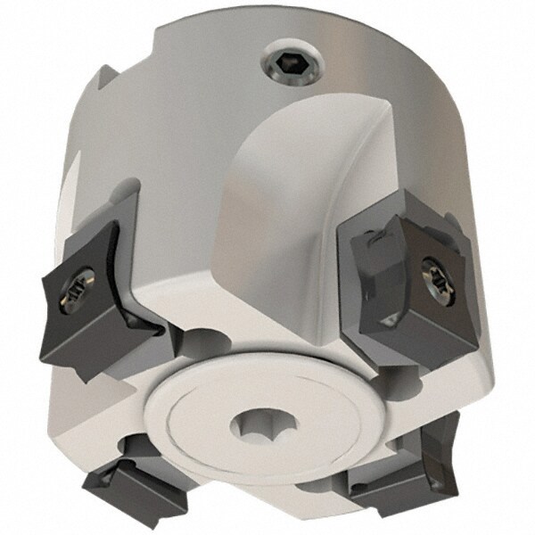 80mm Cut Diam, 27mm Arbor Hole Diam, 5mm Max Depth, Indexable Square-Shoulder Face Mill