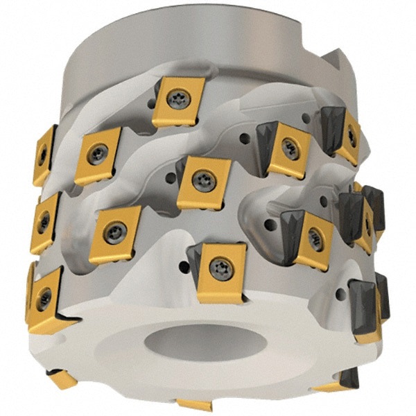 50mm Cut Diam, 27mm Arbor Hole Diam, 47mm Max Depth, Indexable Square-Shoulder Face Mill