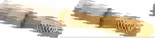 Spiral Point Tap: M6 x 1, Metric Coarse, 3 Flutes, Plug, 6H, Powdered Metal, TiN Finish