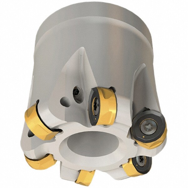 Indexable Copy Face Mill: 66 mm Max Cut Dia, 27 mm Arbor Hole