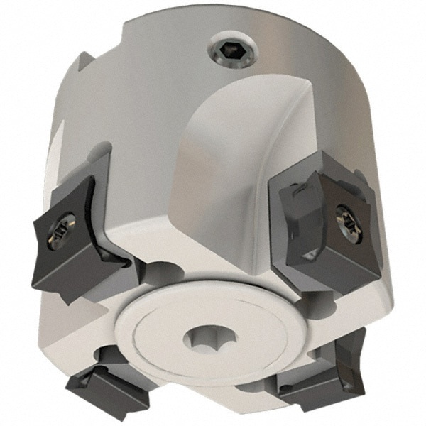 100mm Cut Diam, 32mm Arbor Hole Diam, 5mm Max Depth, Indexable Square-Shoulder Face Mill