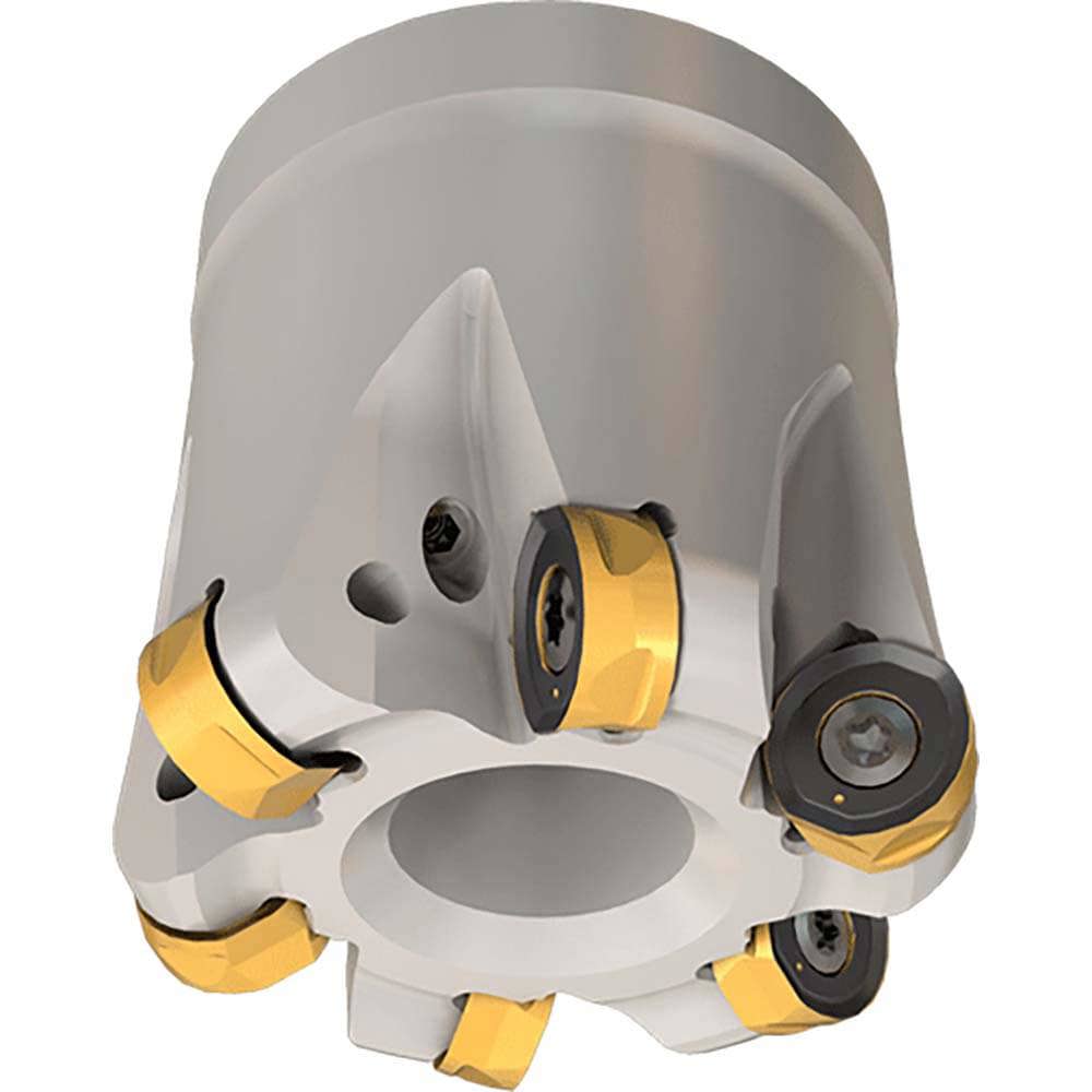 Indexable Copy Face Mill: 63 mm Max Cut Dia, 22 mm Arbor Hole