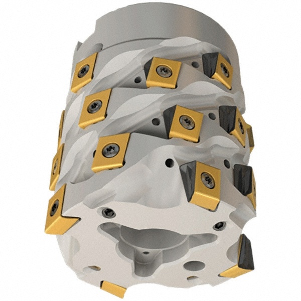 50mm Cut Diam, 27mm Arbor Hole Diam, 47mm Max Depth, Indexable Square-Shoulder Face Mill