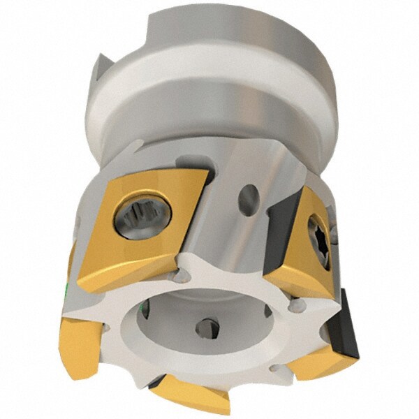 40mm Cut Diam, 16mm Arbor Hole Diam, 9mm Max Depth, Indexable Square-Shoulder Face Mill