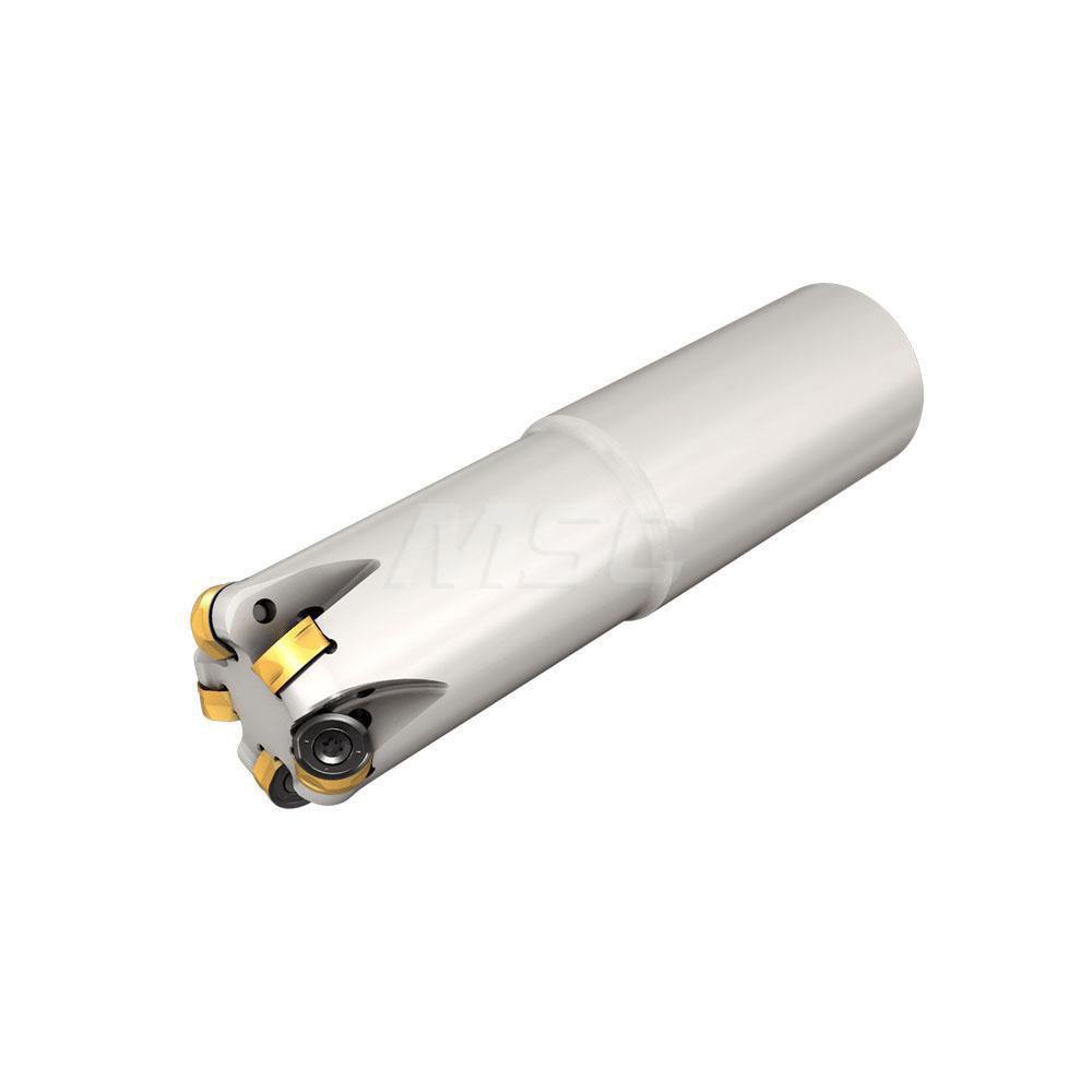 Indexable Copy End Mill: 15 to 25 mm Cut Dia, 7.5 mm Max Depth of Cut, Through Coolant