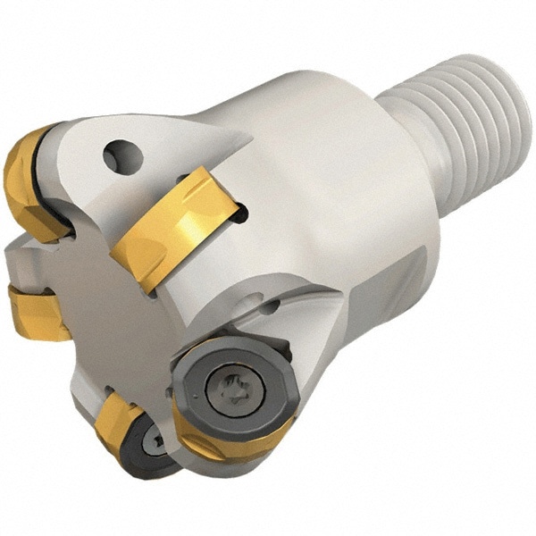 Indexable Copy End Mill: 13 to 25 mm Cut Dia, 8.7 mm Max Depth of Cut, Through Coolant
