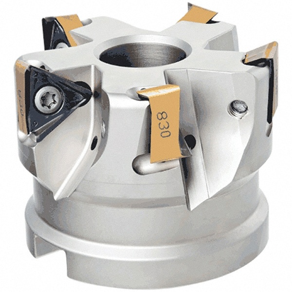 50mm Cut Diam, 22mm Arbor Hole Diam, 13mm Max Depth, Indexable Square-Shoulder Face Mill