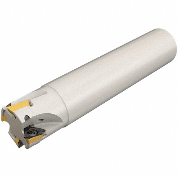 32mm Cut Diam, 8mm Max Depth, 32mm Shank Diam, Cylindrical Shank, 130mm OAL, Indexable Square-Shoulder End Mill