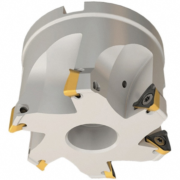 50mm Cut Diam, 22mm Arbor Hole Diam, 8mm Max Depth, Indexable Square-Shoulder Face Mill