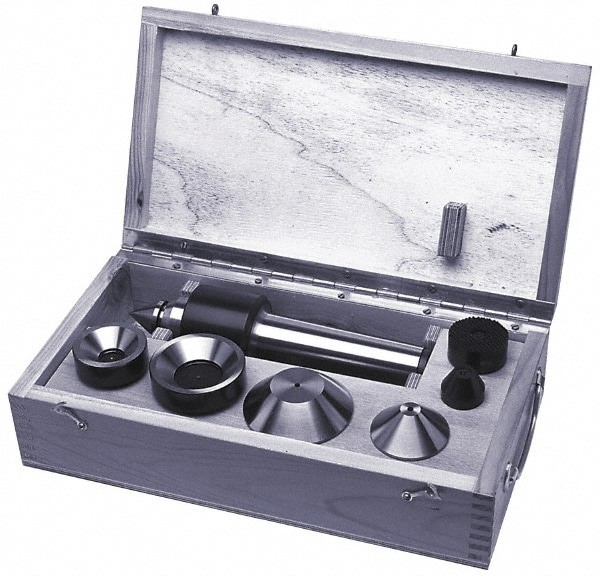 Live Center & Point Sets; Material: High-Speed Steel ; Maximum Workpiece Weight: 8800lb ; Taper Size: 6MT ; Fixed/Interchangeable: Interchangeable ; UNSPSC Code: 31162809