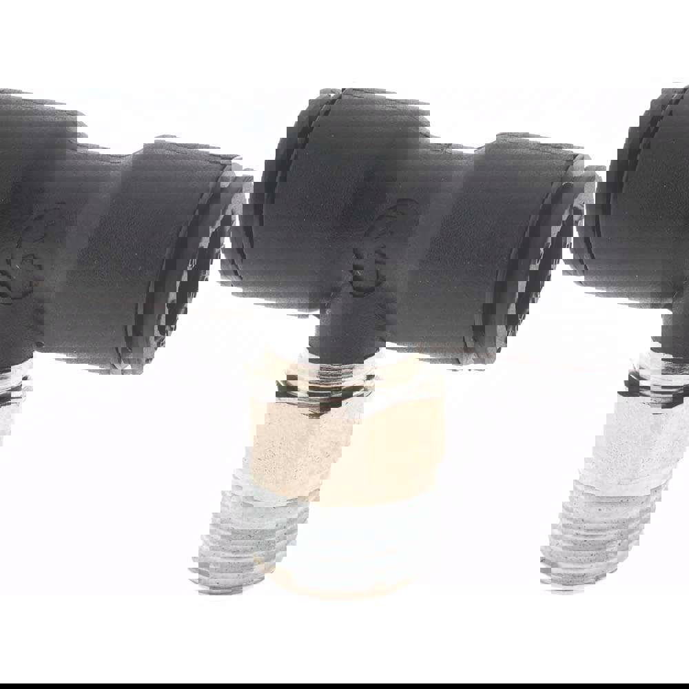 Push-To-Connect Tube to Male BSPT Tube Fitting: Male Branch Tee, 1/8