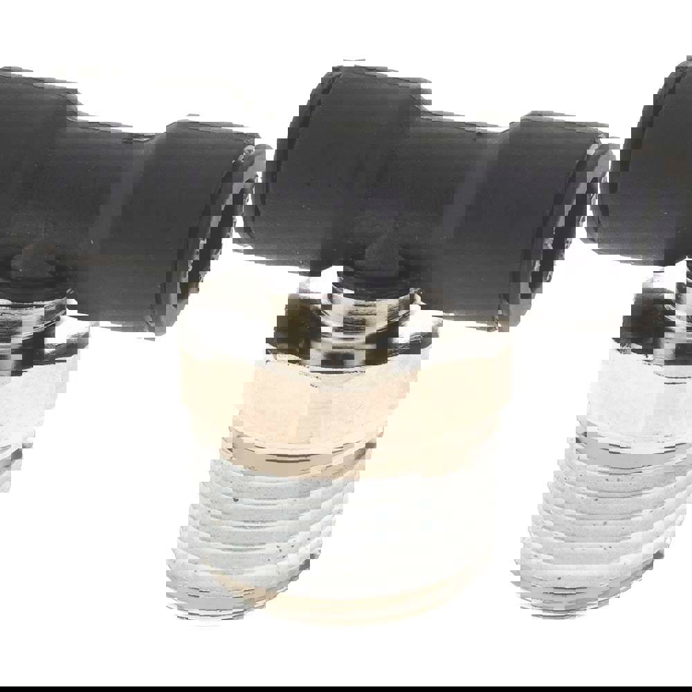 Push-To-Connect Tube Fitting: Male Branch Tee, 3/8