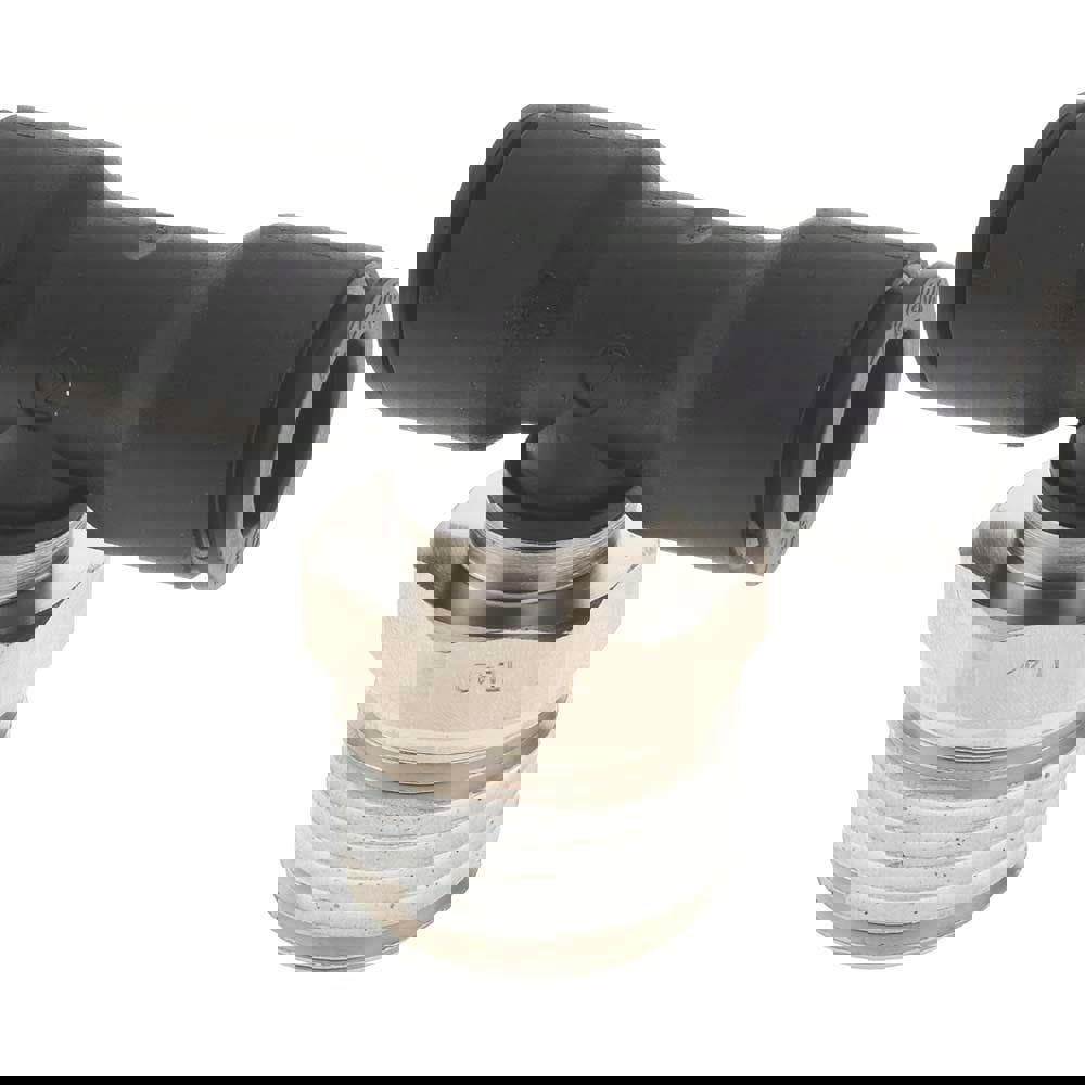 Push-To-Connect Tube Fitting: Male Branch Tee, 1/2