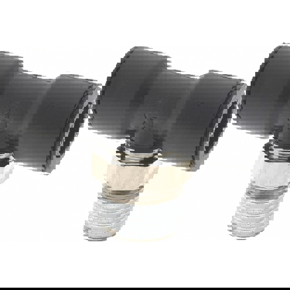 Push-To-Connect Tube Fitting: Male Branch Tee, 1/2