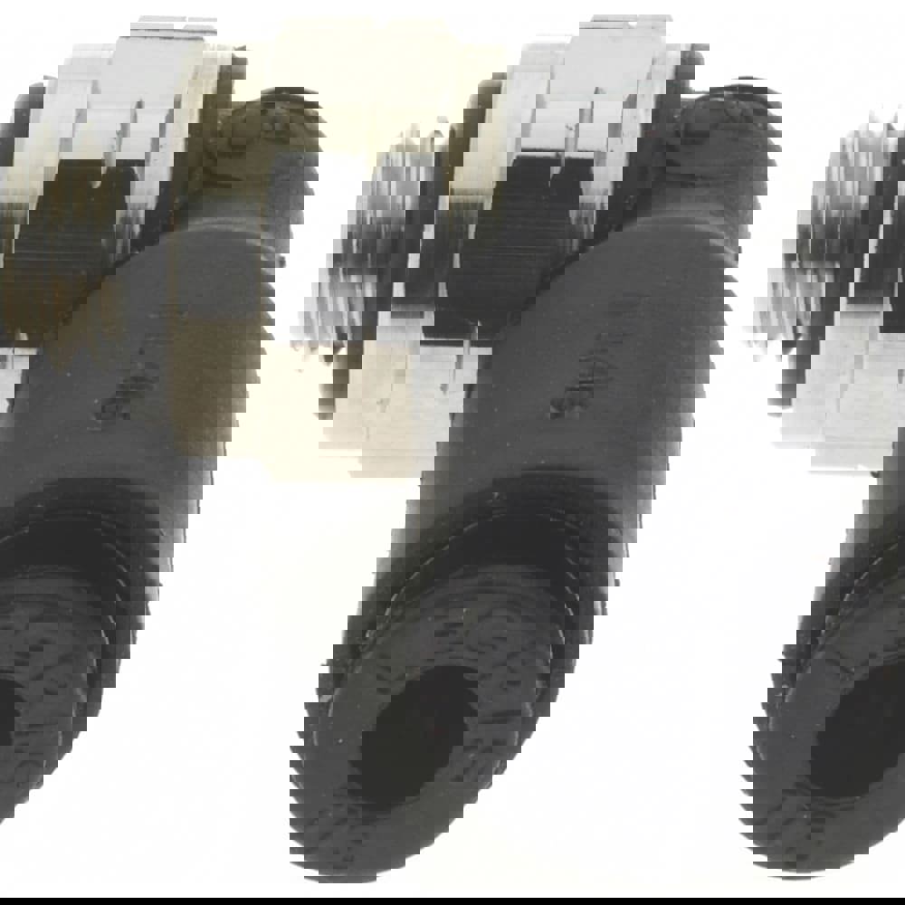 Push-To-Connect Tube Fitting: Male Elbow, #10-32 Thread, 1/8