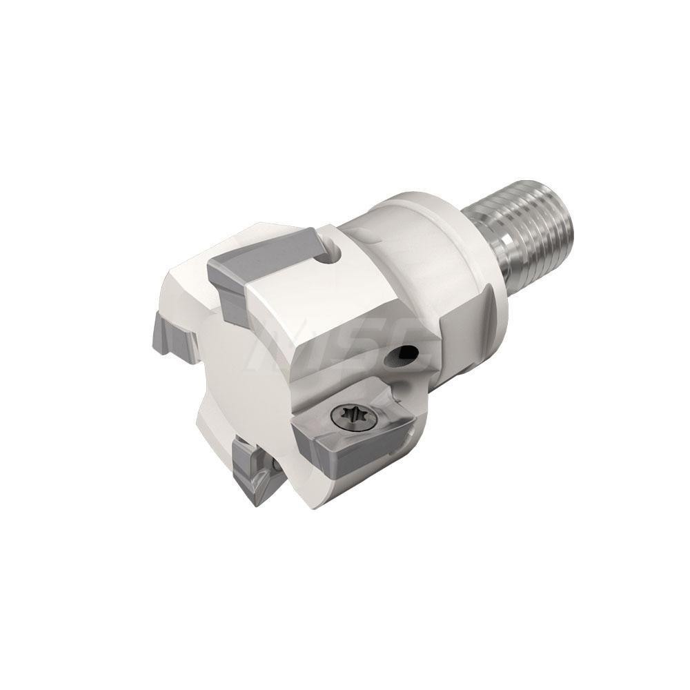 40mm Cut Diam, 14.3mm Max Depth, M16 Modular Connection Shank, 40mm OAL, Indexable Square-Shoulder End Mill
