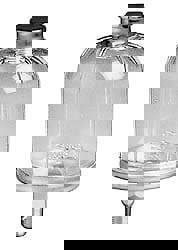 1 Outlet, Polycarbonate Bowl, 2 Ounce No Flow Control Oil Reservoir