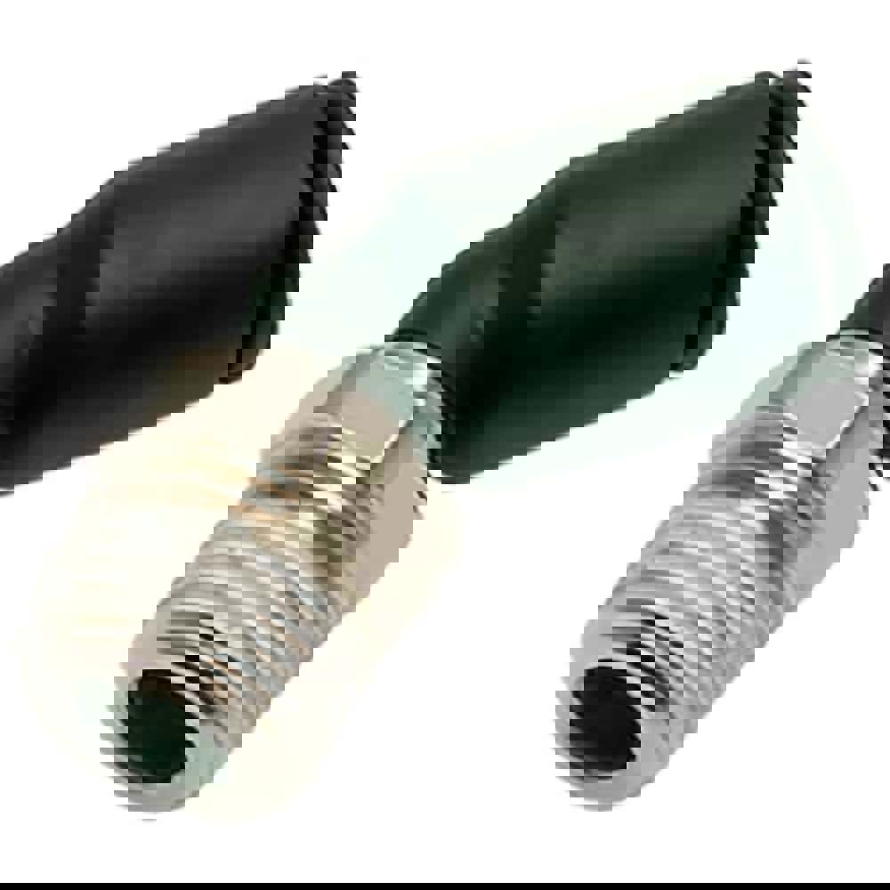 Push-To-Connect Tube to Male BSPT Tube Fitting: 45 &deg; Male Elbow, 3/8