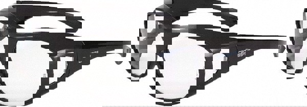 Safety Glass: Scratch-Resistant, Polycarbonate, Clear Lenses, Full-Framed, UV Protection