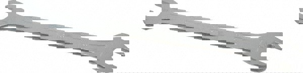 Extra Thin Open End Wrench: Double End Head, 14 mm x 15 mm, Double Ended