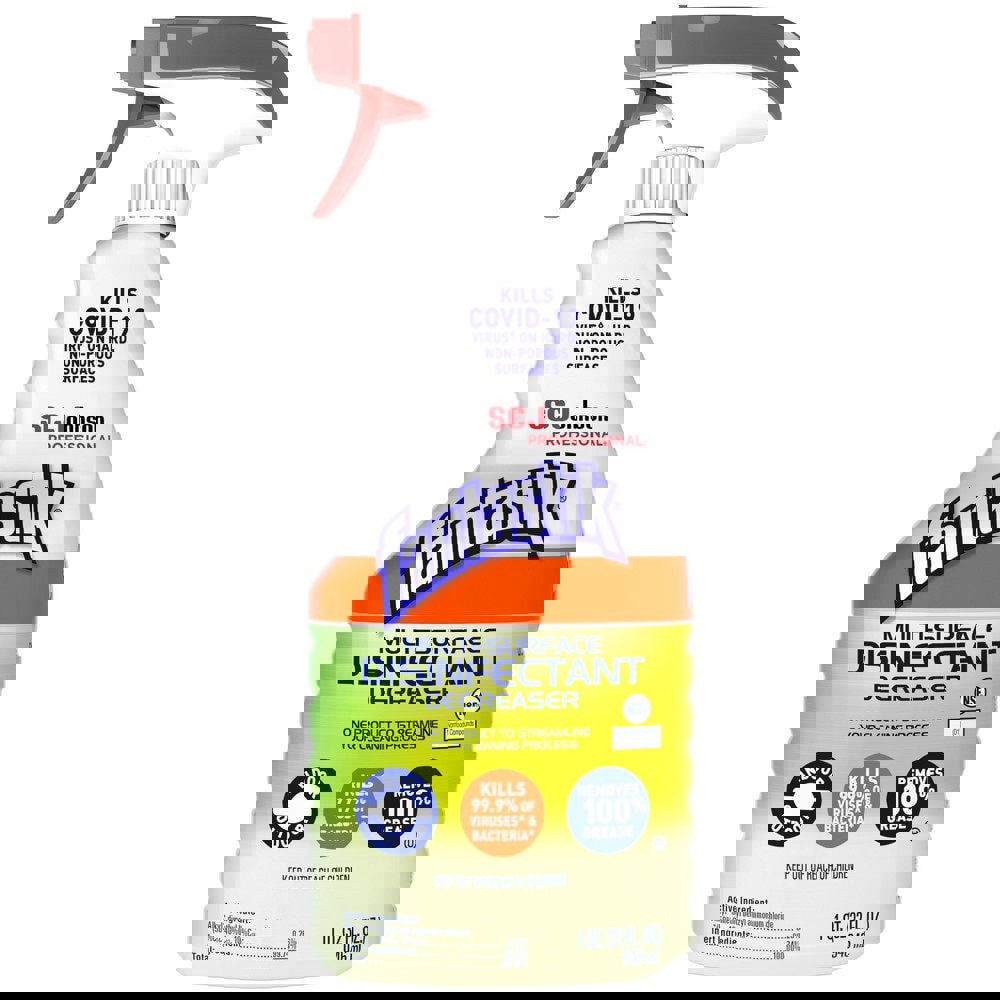 Fantastik Max Multi-Surface Disinfectant 32 oz Spray Bottle