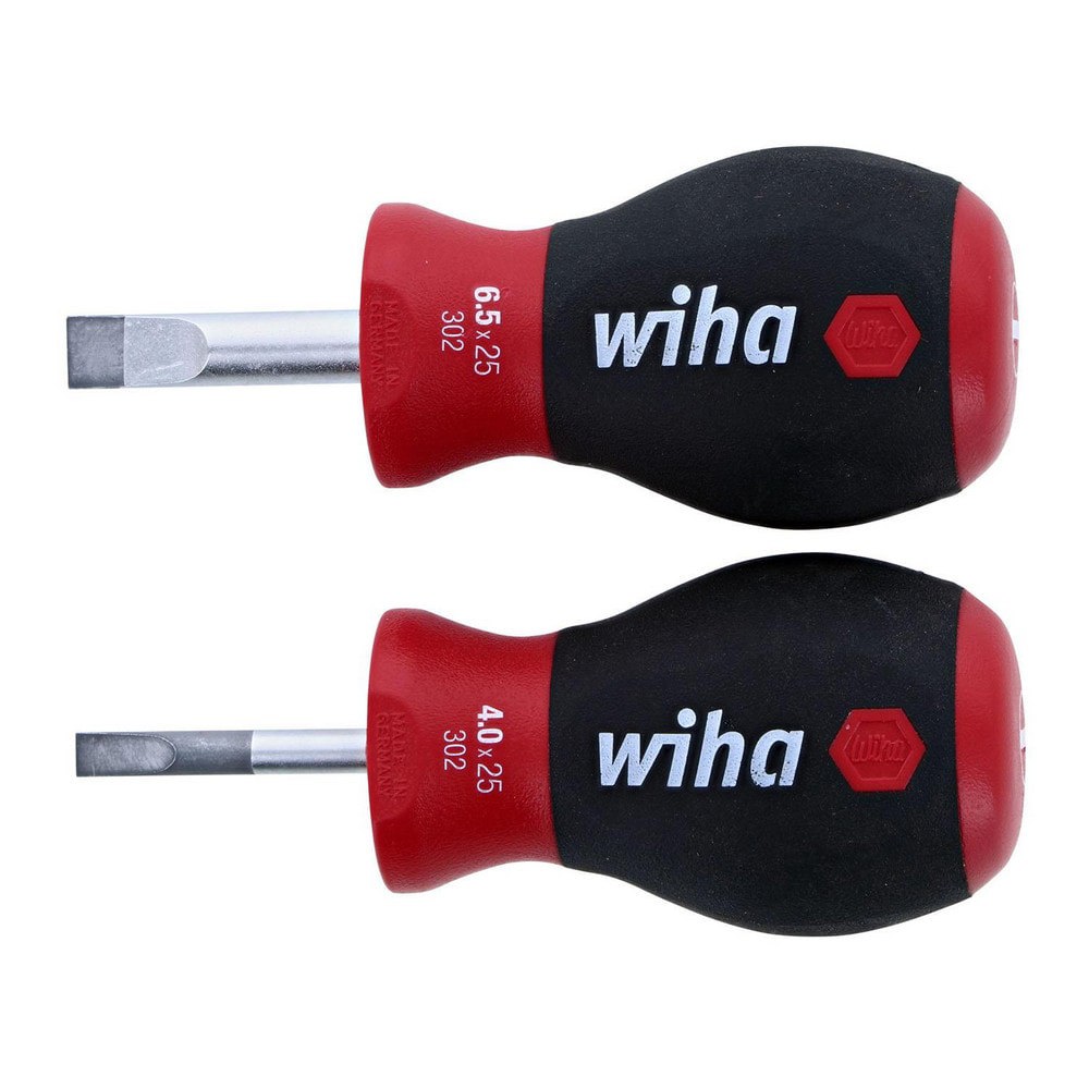 Screwdriver Sets; Screwdriver Types Included: Slotted ; Container Type: None ; Number Of Pieces: 2