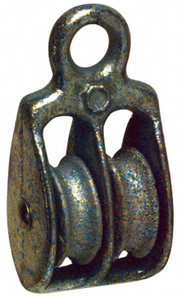 Rigid Eye Double Sheave Pulley