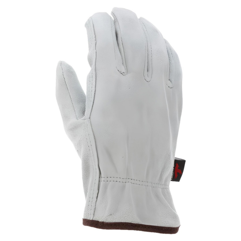 Work Gloves: Memphis 3120, Size Large, Not Lined, Cowhide Leather, General Purpose